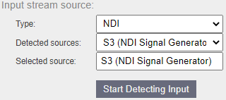 Figure 58: NDI DETECTING INPUT