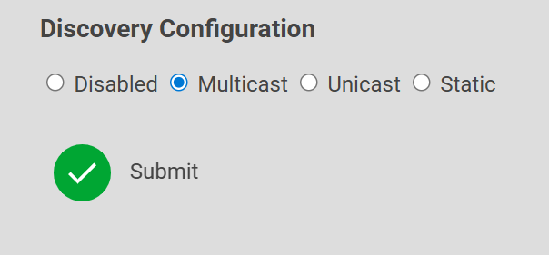 Figure 67: NMOS DISCOVERY CONFIGURATION