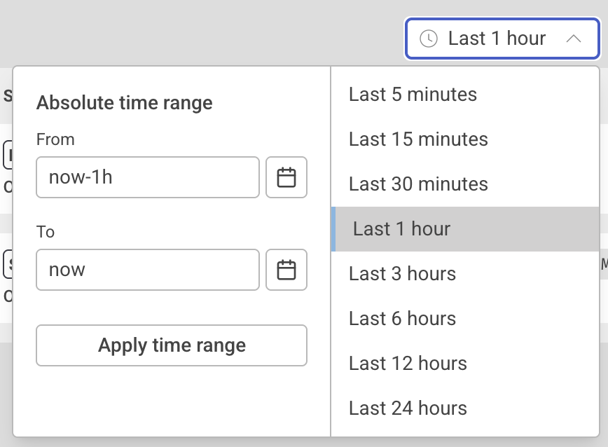 Figure 20: TIME RANGE